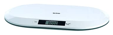 Báscula Digital de Bebé con Pantalla LCD y Precisión para Ninos desde Nacimiento hasta 20kg con Función Tara