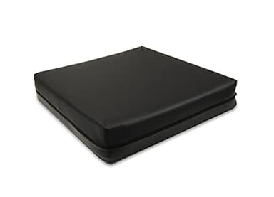 PEPE Mobility Cojín Antiescaras para Silla de Ruedas (42x42x8 cm), Viscoelástico, Cojin Postural Mayores, Negro - Fabricado en España