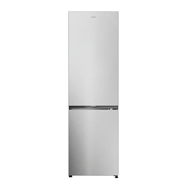 Candy City Fresco 300 CNCQ2T518EX, Frigorífico Combi, 280L, Ancho 55cm, Altura 182cm, Total No Frost Circle+, Cajón Verdulero, Control Interno Digital, Iluminación LED, Puerta Reversible, 37DB, Inox
