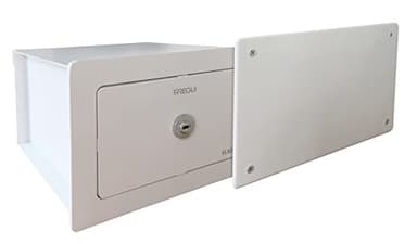 ARREGUI Elek 22500W-S0 Caja Fuerte Camuflada tras Tapa de Registro Eléctrico | Empotrable en Pared | Caja de Seguridad Invisible | Secreta | 13x20x21 cm | 3 L