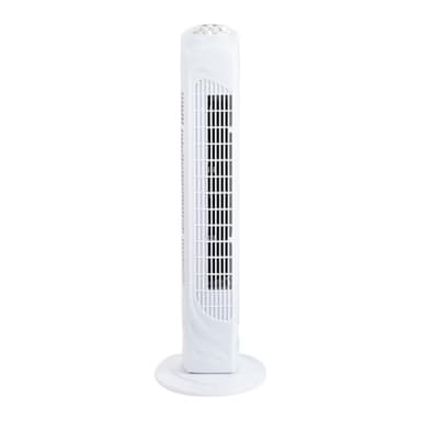 wonderlamp - Ventilador de torre Velao, Oscilante, 3 velocidades, 45W, Temporizador, Ventilador de pie Alto 73cm, Diámetro 23.5 cm