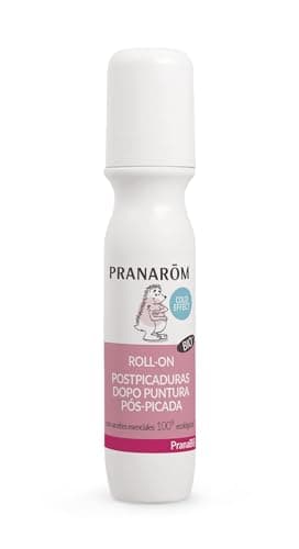 PRANARÔM PranaBB Roll-On Después de Picaduras BIO – Gel Calmante con Aceites Esenciales – Mosquitos e Insectos – Desde 3 Meses – 15 ml