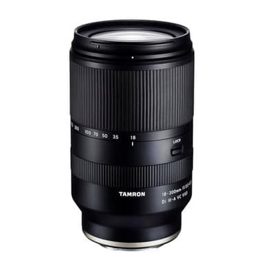 Tamron Lente de 18-300 mm F/3.5-6.3 Di III-A VC VXD para cámaras Sony E APS-C sin Espejo (Negro)