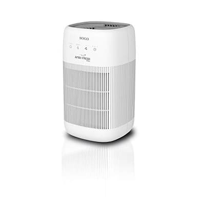 SOGO Purificador De Aire Con Filtro HEPA 2 En 1 Mejora Calidad Del Aire - Purificador Aire Con Deshumidificador Silencioso Reduce Alergias - Air Purifier HEPA Elimina Olores Y Humo