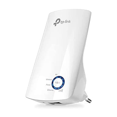 TP-Link TL-WA850RE Repetidor WiFi N300 (300 Mbps, Extensor de Cobertura, Puerto Ethernet, Botón WPS, Indicador de Señal, Compatible con Todos los Routers 2.4 GHz