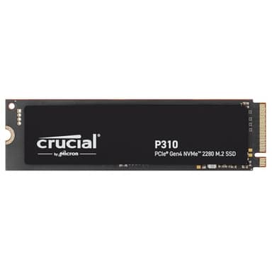 Crucial P310 SSD 1TB PCIe Gen4 NVMe M.2 2280, Disco Interno, hasta 7.100 MB/s, Compatible con Ordenador Portátil y de Sobremesa & Consolas de Juegos Portátiles - CT1000P310SSD801
