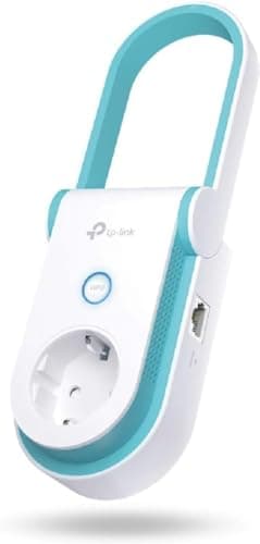 TP-Link RE365 AC1200 - Repetidor WiFi,Extensor Amplificador WiFi (Puerto rápido,10/100 Mbps, Señal Inteligente, Antena Plegable, Enchufe Incorporado, 300Mbp en 2.4GHz, 867Mbps en 5GHz)