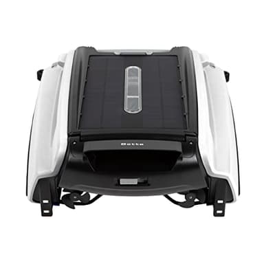 Betta SE Robot Skimmer de Piscina Solar - Limpiador Automático de Superficie, Batería de 30h, Motores Resistentes a Sal y Cloro, Evitación de Obstáculos, Limpieza 24/7 (Blanco)