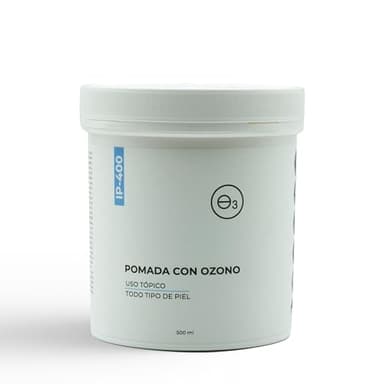 OZONO D'OR - Pomada Cicatrizante 100% natural BIO con Ozono | Crema Piel Atopica | Crema Cicatrizante heridas piel, Quirurgicas, Psoriasis, Quemaduras, Dermatitis Atopica | Crema Antiescaras (500 ml)