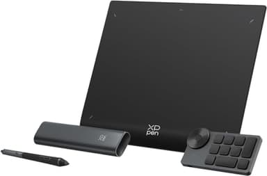 XPEN Deco Pro MW Gen2 Tablet Gráfica 9" Inalámbrica - Tableta Digital con Lápiz X3Pro, 16k Niveles Presión, Profesional con Teclas Express Bluetooth