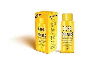 Giorgi Line - Polvos Voluminizadores 10 g – Volumen Intenso e Instantáneo desde la Raíz – Acabado Mate – Fórmula Powder to Wax – Sin Alcohol ni Siliconas – Textura Ligera y Limpia – Uso Diario