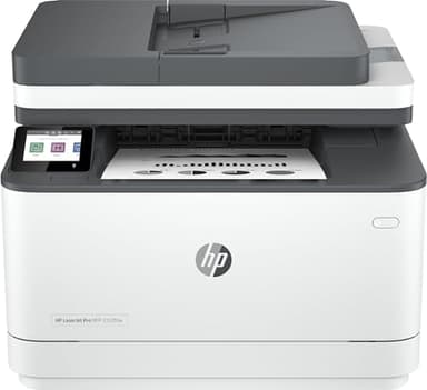 HP LaserJet Pro 3102fdw 3G630F, Impresora Láser A4 Multifunción Monocromo a Doble Cara automática, Escaner, Copiadora, Fax (33ppm, Wi-Fi, Procesador 800MHz, Memoria 512MB, Smart App) Blanca y Gris