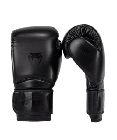 Venum Contender 1.5 Guantes de Boxeo - Negro/Negro - 16 Oz