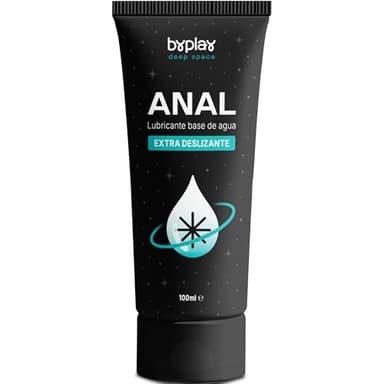 BYPLAY Gel Lubricante Anal Extra Deslizante - Lubricante Dilatador e Hidratante base de Agua, sin manchas unisex 100ml