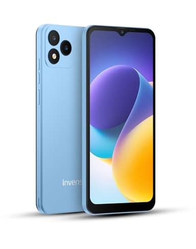 invens Note TK01 Telefonos Moviles Libres, 8(4+4) GB+32GB/128GB TF Teléfono Móvil, Android 12, 6.56'' HD+, 16MP+5MP Móvil, 4250mAh, Smartphone Triple 4G SIM GPS/OTG/3.5mm Jack, Azul