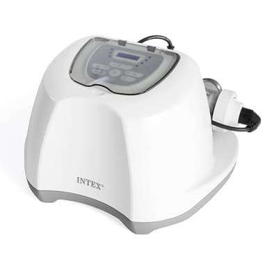 INTEX Clorador salino, clorador salino para piscinas, 5 gramos/hora, piscinas desmontables pequeñas, 26.500 litros, 3 modos de autolimpieza, programación 12 horas