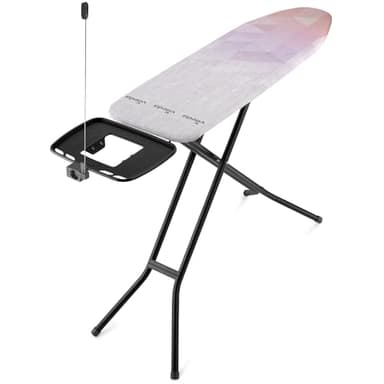 Vileda Tabla de Planchar Diamond | Se Mantiene Más Nueva Durante Más Tiempo | Muy Estable | Altura Ajustable hasta 97 cm