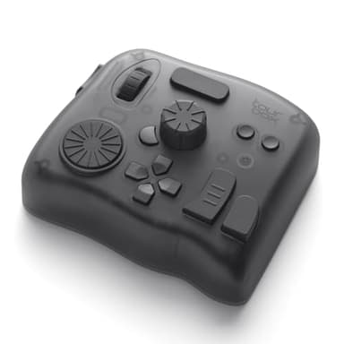 TOUR BOX Elite, Controlador de Edición de Vídeo y Fotografía, Bluetooth Teclado Personalizable de Atajos, Consola de Equipo Creativo para Photoshop Lightroom Premiere, Tableta Gráfica Windows Mac PC