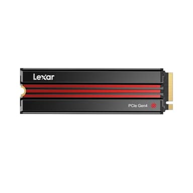 Lexar EQ790 SSD 1TB con Disipador de Calor, M.2 2280 PCIe Gen4x4 NVMe SSD Interno, Velocidad hasta 7000 MB/s, Unidad de Estado Sólido para PS5, PC