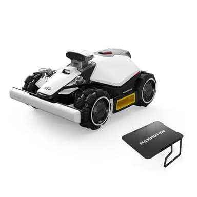 MAMMOTION LUBA Mini 2 AWD 1000 Robot Cortacésped sin Cable Perimetral, Visión AI Tri-Camera y Posicionamiento NetRTK, DropMow, Pendiente 80%, Mapeo Automático, para 1000㎡