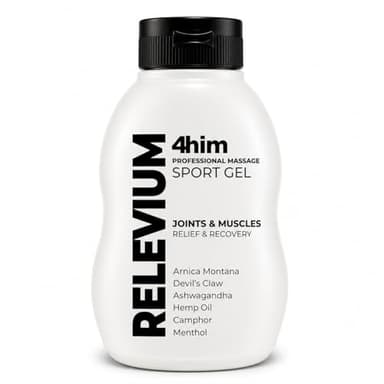 Crema Arnica y Harpagofito Gel profesional recuperación muscular POST-WORKOUT Antifatiga Analgésico natural Antiinflamatorio Articulaciones Contusiones, Dolores Musculares con Aceite de Cáñamo