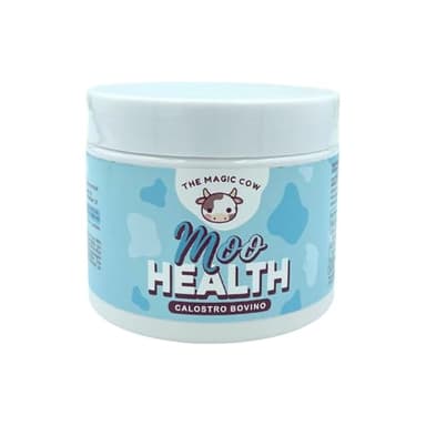 The Magic Cow - Calostro Bovino en polvo 100% natural de Vaca de Pasto - 30 días - Fortalece Sistema Inmune y Ayuda a la Digestión - Rico en Aminoácidos, Inmunoglobulinas y Lactoferrina