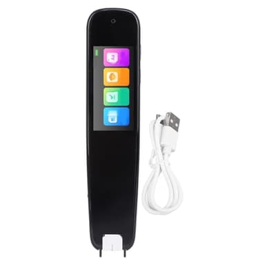Bolígrafo de Escaneo de Traducción,Lector de Escaneo Inalámbrico, Bolígrafo de Lectura para Dislexia, Traductor de Idiomas,Escáner de Traducción Digital para Niños, Pantalla Táctil