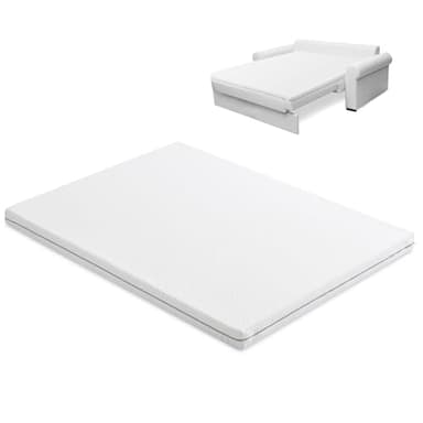 EROSS CONFORT | Colchón Sofá Cama Sistema Italiano Burbujas. Individual 90x180x10 Funda con Cremallera Lavable y Transpirable. Altura 10 cm. Núcleo Espuma HD