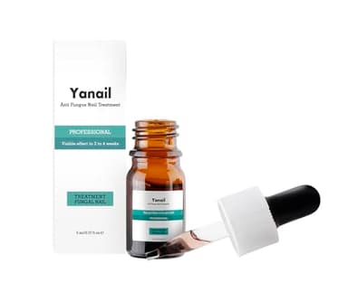 Hongos Uñas Pies - Tratamiento Antihongos Eficaz, Yanail Solución para Hongos en las Uñas de los Pies, Cuidado Diario que Fortalece y Protege, con Ingredientes Naturales y Aplicación Rápida, 5ml
