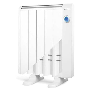 Orbegozo RRW 800 Emisor Térmico Wifi, 5 elementos, tecnología real warm elements, 3 posibilidades de funcionamiento, soporte para pared y suelo, display digital LCD, 800W