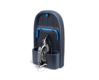 Joseph Joseph Pocket MAX Plus Tabla de Planchar de Sobremesa Plegable, Superficie de 110cm con Compartimento para Plancha