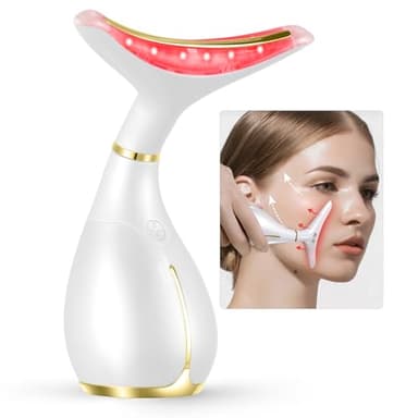 Ms.W Dispositivo de Belleza Electrico Masajeador Cara, Masaje Facial Aparatos Para Flacidez Cara Masajeador Facial Antiarrugas, Maquina Quita Arrugas Lifting Facial Skin Care Masajeadores Faciales