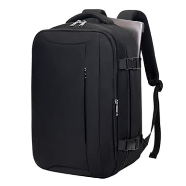 VMIKIV Mochila 40x30x20 para Ryanair Mochila Viaje Cabina Avion 40x20x25 con Multiples Compartimentos y Bolsillo Antirrobo Travel Backpack Hombre Mujer