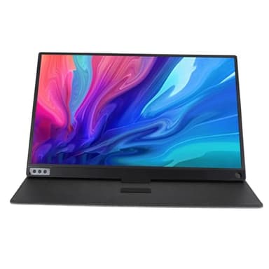 Annadue Pantalla Portátil IPS de 16,1 Pulgadas 1080P, Soporte VESA, USB C 3.1, Extensión de Computadora Portátil para Diseño Gráfico, Edición de Fotografías, Producción de Vídeo, Juegos