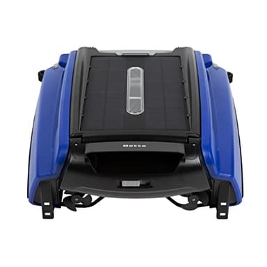 Betta SE Robot Skimmer de Piscina Solar - Limpiador Automático de Superficie, Batería de 30h, Motores Resistentes a Sal y Cloro, Evitación de Obstáculos, Limpieza 24/7 (Azul)