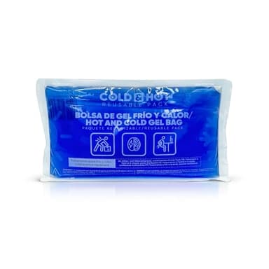 SURGICALMED - Bolsa de Gel Frío/Calor Reutilizable (26 x 15 cm) - Bolsa Flexible - Multifuncional - Ideal para Terapias, Dolor Muscular, Fiebre y Lesiones Deportivas - Aptas para Nevera y Microondas