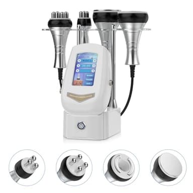 Cozion 4 en 1 Radiofrecuencia Corporal y Facial, 40K Cavitacion Masajeador Anticelulítico Maquina Anticelulitis Abdomen Glúteos y Muslos Belleza Masajeador Celulitis
