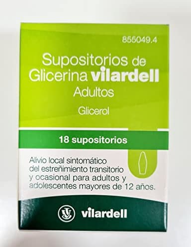 SUPOSITORIOS VILARDELL ADULTOS 18 SUPOSITORIOS (BOTE)