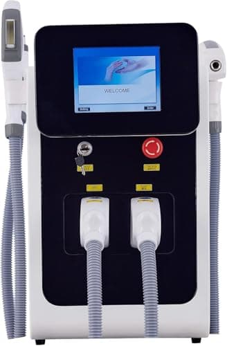 Máquina de Depilación Láser de Diodo OPT IPL 3 en 1, Láser de Picosegundos Portátil Para Eliminar Tatuajes, Reducir Arrugas y Antienvejecimiento, Aparato de Belleza Profesional