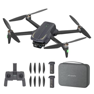 Ameta Dron con Camara 4K, S20 Pro GPS Drone para Adultos y Niños con Cámara/Retorno Automático/ 50 Minutos de Vuelo/Sigueme/Modos Inteligentes/Gestos Control, Mini Dron Menos de 249g
