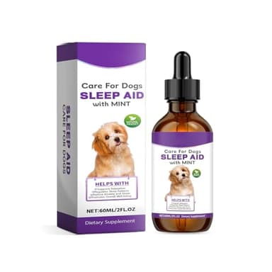 KOAHDE Relax Drops Relajante para Perros y Gatos,Calmante para Perros y Gatos,Ayuda a Dormir Más Tranquilo,Reduce el Estrés y la Ansiedad 60ML