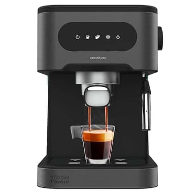 Cecotec Cafetera express Power Espresso 20 ColdBrew. Cafetera express para espresso y cappuccino, café en frío, 20 Bares de presión, Vaporizador orientable. Disfruta de Calidad profesional en casa.