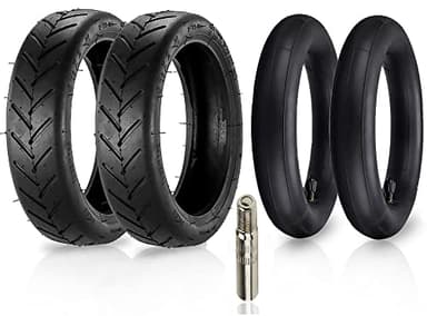 ANSENI Cubierta y Cámaras de Aire 8.5 Pulgadas(8 1/2x2) Neumático 50/75-6.1,Ruedas de Repuesto Compatible con Patinete Eléctrico Xiaomi M365,1S, Essential, Pro2,Xiaomi Lite,Cecotec (Pack Ruedas)
