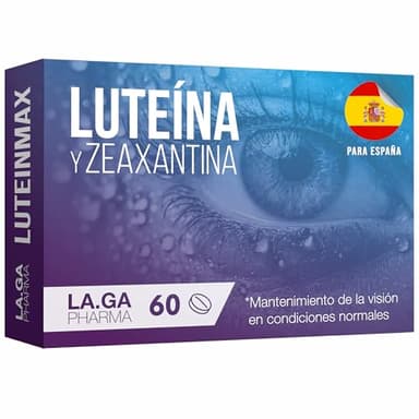 Luteina con Zeaxantina Ojos, 60 Comprimidos para 2 Meses de Tratamiento. Vitaminas Para la Vista con Luteina, Zeaxantina, Vitamina E, A, B12, Extracto De Arandano, Y Zinc. Luteina con Zeaxantina Ojos