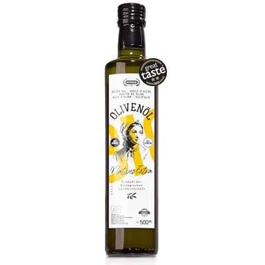 APSOGO Aceite de Oliva Virgen Extra Orgánico – EVOO Alto en Polifenoles de Creta – Prensado en Frío, Cosecha Temprana (500ml)