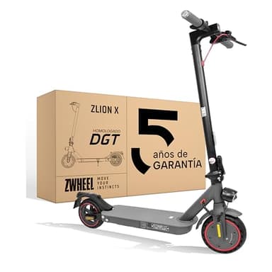 ZWHEEL ZLIONX | Patinete Eléctrico Adultos Homologado DGT - 700W MAX, 30km Autonomía, Intermitentes, Ruedas 8.5" Antipinchazo - Frenos de Disco y Eléctricos - App, Pantalla, 4 Velocidades