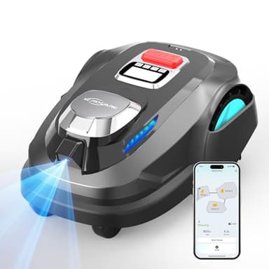 (2026 Upgrade) YARDCARE N1600 Pro Robot cortacésped sin Cable perimetral, Recomendado para 1600 m² – con RTK & visión, Corte en U, gestión multizona, Control Mediante App y evitación de obstáculos