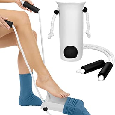 KINGOZOYI Calzador de Calcetines, Poner Calcetines, Calcetines de Ayuda para Mayores y Mujeres Embarazadas