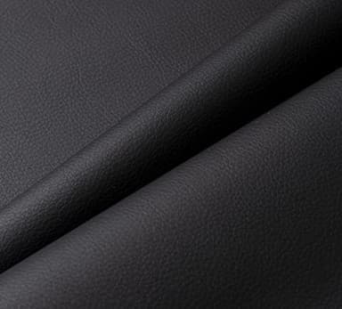 IPEA Tela de Polipiel para Tapizar 140 x 50 CM - Color Negro - Made in Italy - Piel Sintética Suave para Muebles, Sofás, Sillas, Hogar, Accesorios, Manualidades - Medio Metro - Cuero Sintético