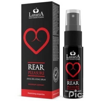Rear Pleasure – Spray Anal Relajante Natural | Efecto Rápido | Sin Anestésicos | Compatible con Condones y Juguetes – 20 ml “Relaja. Siente. Disfruta.” “Naturalmente cómodo, naturalmente tuyo.”
